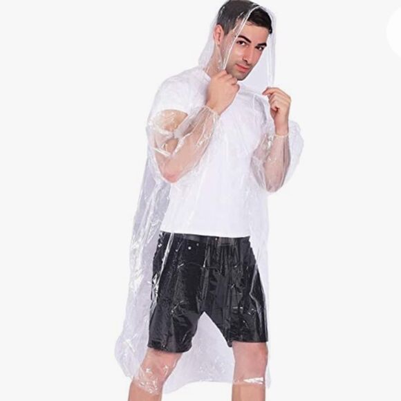 4 pack Reusable Rain poncho - Picture 1 of 2